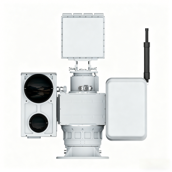 Radar-Vision Detection Interference, and Jamming Integrated Device