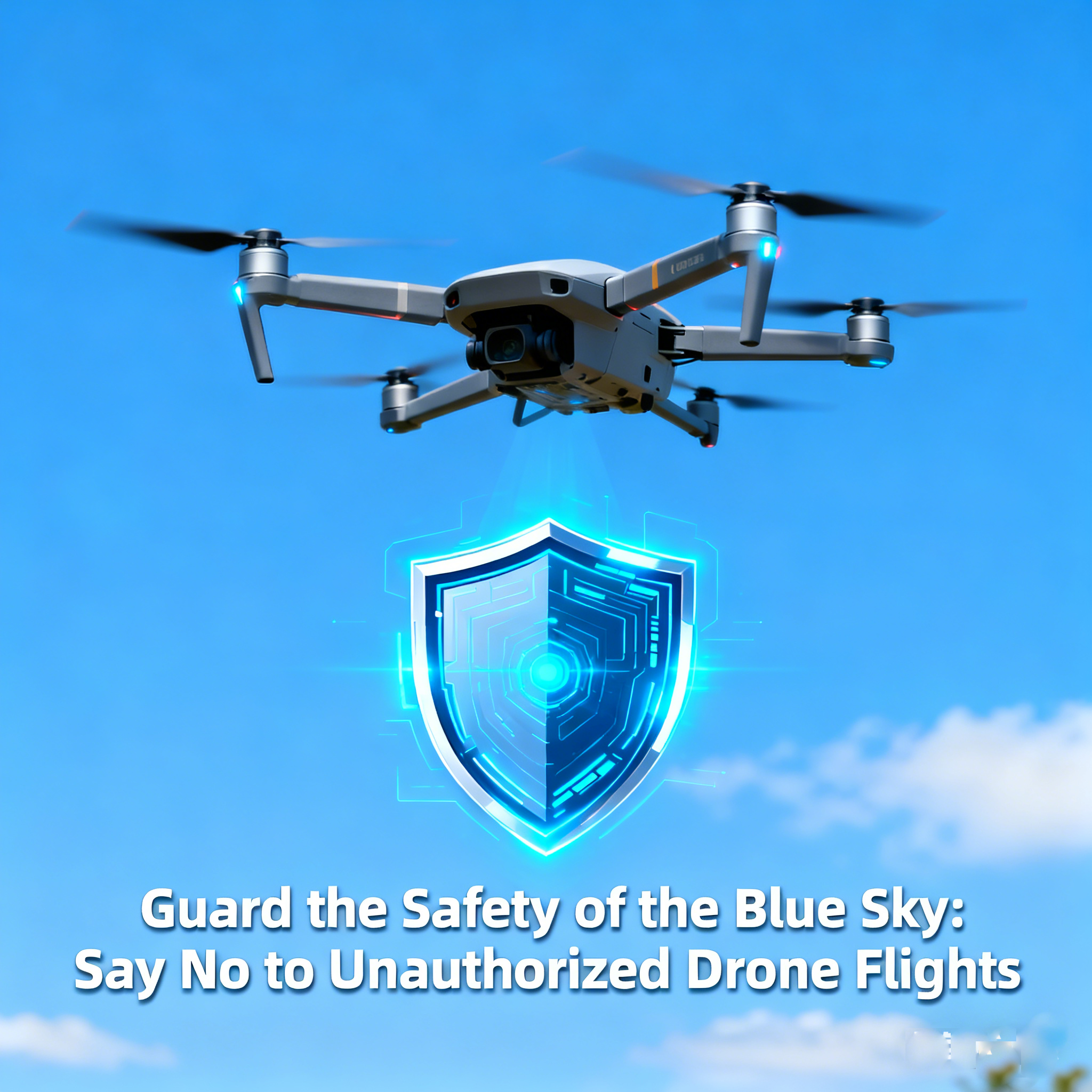 Guard The Safety of The Blue Sky: Say No To Unauthorized Drone Flights