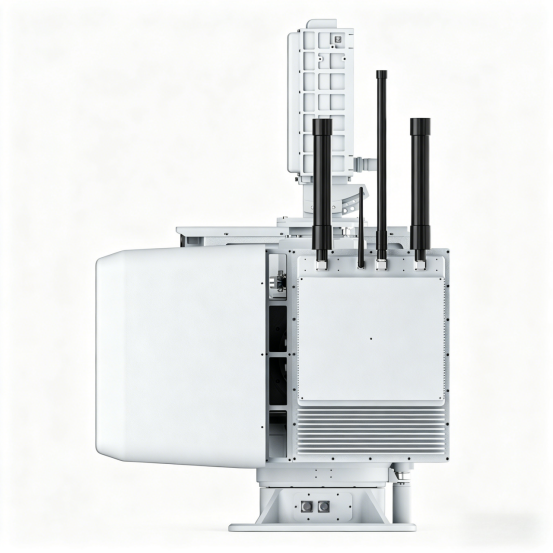 Radar-Vision Detection Interference, and Jamming Integrated Device