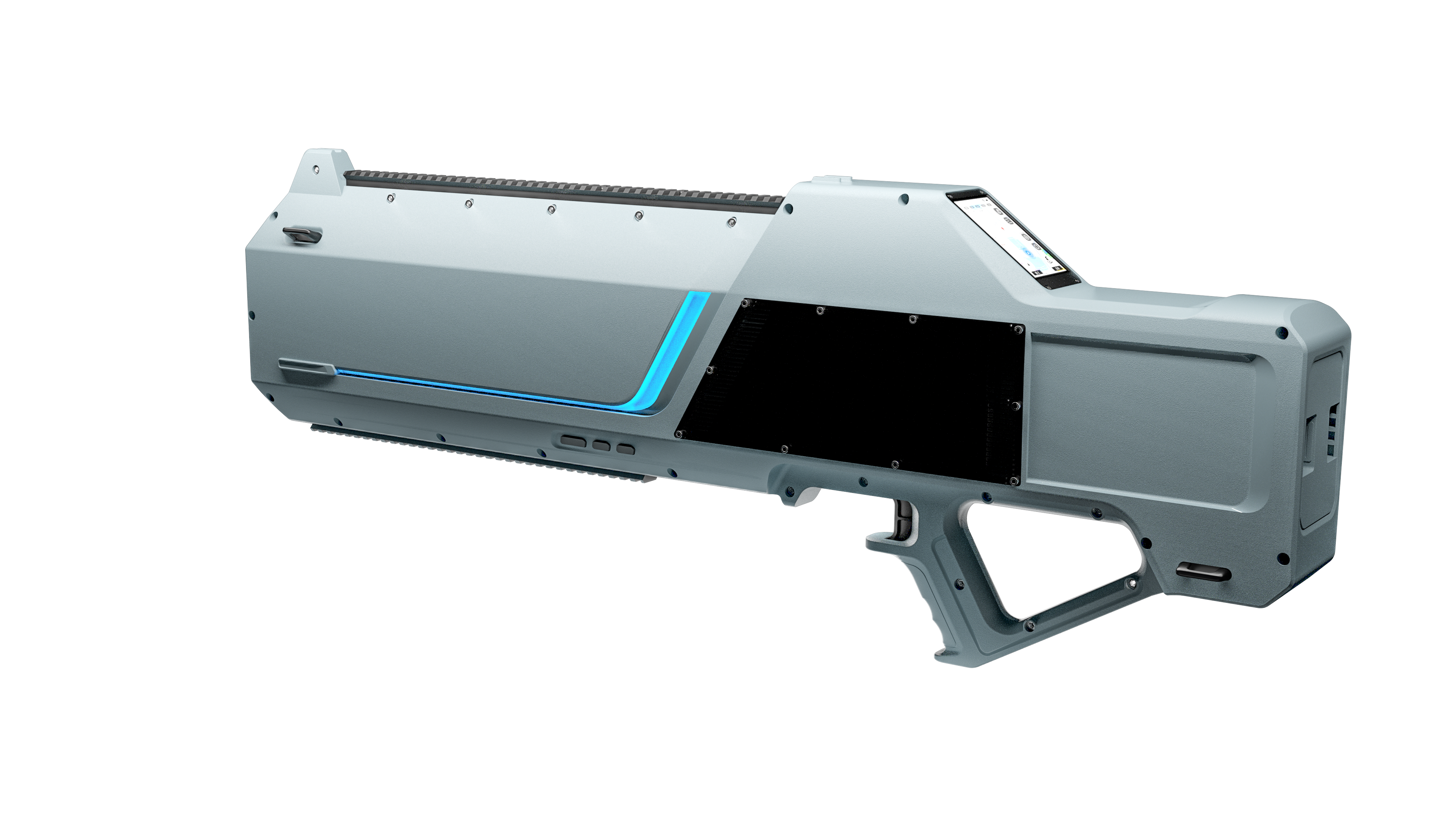 Full- band Detection-and-Jamming Integrated Counter- UAS SDR Jammer Gun